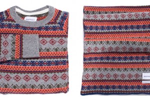 Norse Projects Martin Raglan Knit Sweater & Ivar Scarf