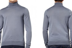 Yves Saint Laurent Rollneck Wool Sweater