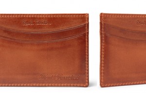 Paul Smith Accessories Burnished Leather Card Holder