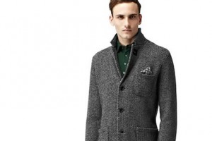 Reiss Al Single Breasted Boiled Wool Blazer