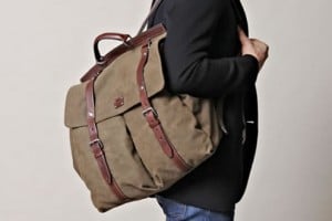 Dolce & Gabbana Washed Canvas Backpack