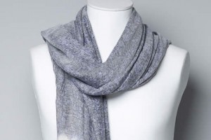 Zara Two-Tone Degrade Foulard