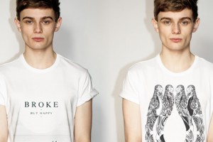 Robin Tabari White T-Shirt Collection: SS13
